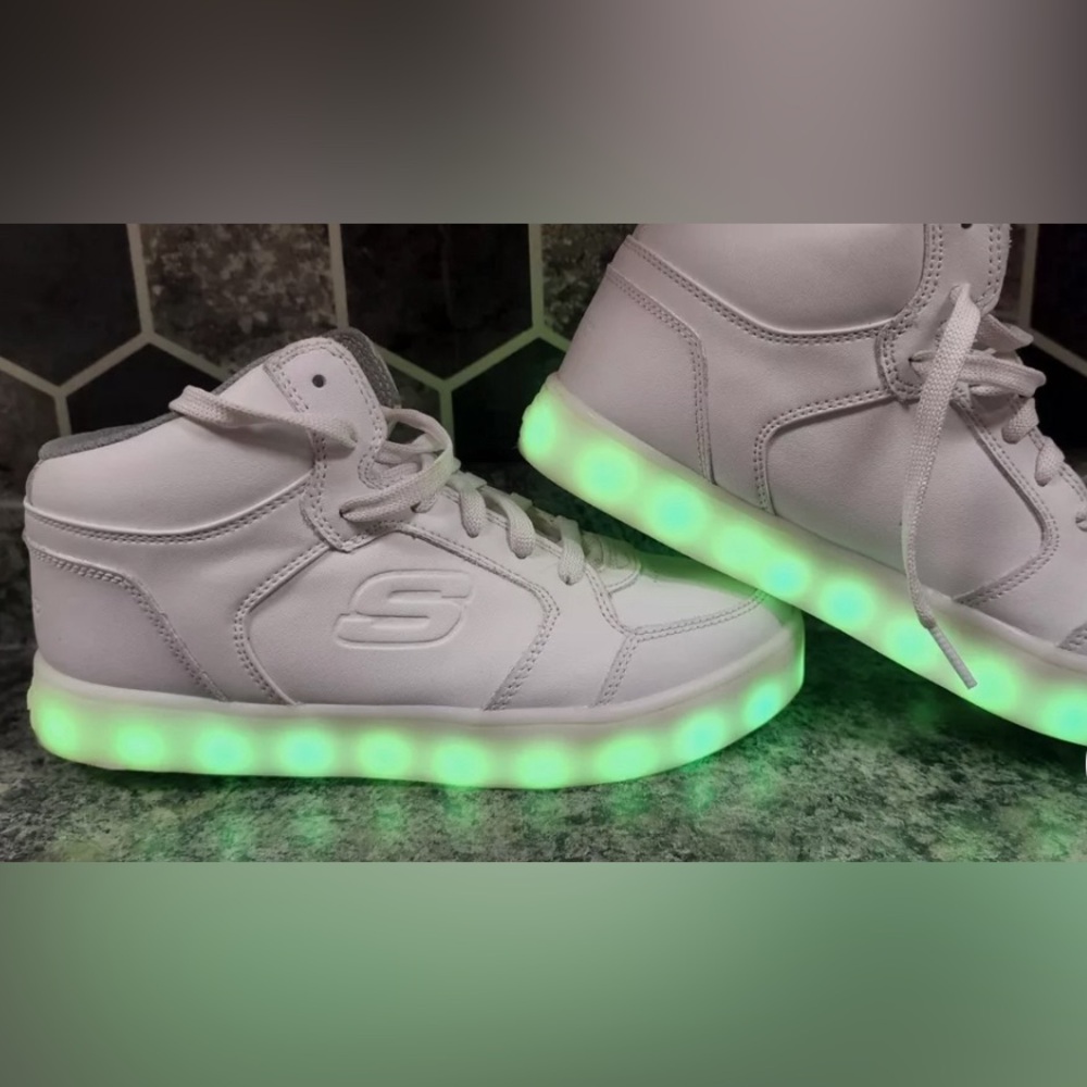 Sketchers light up shoes, kids
